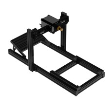 Sim racing rig 4080 zwart DD1/2 sidemount